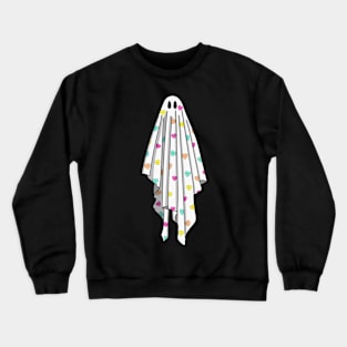 Conversation Heart Ghost Crewneck Sweatshirt